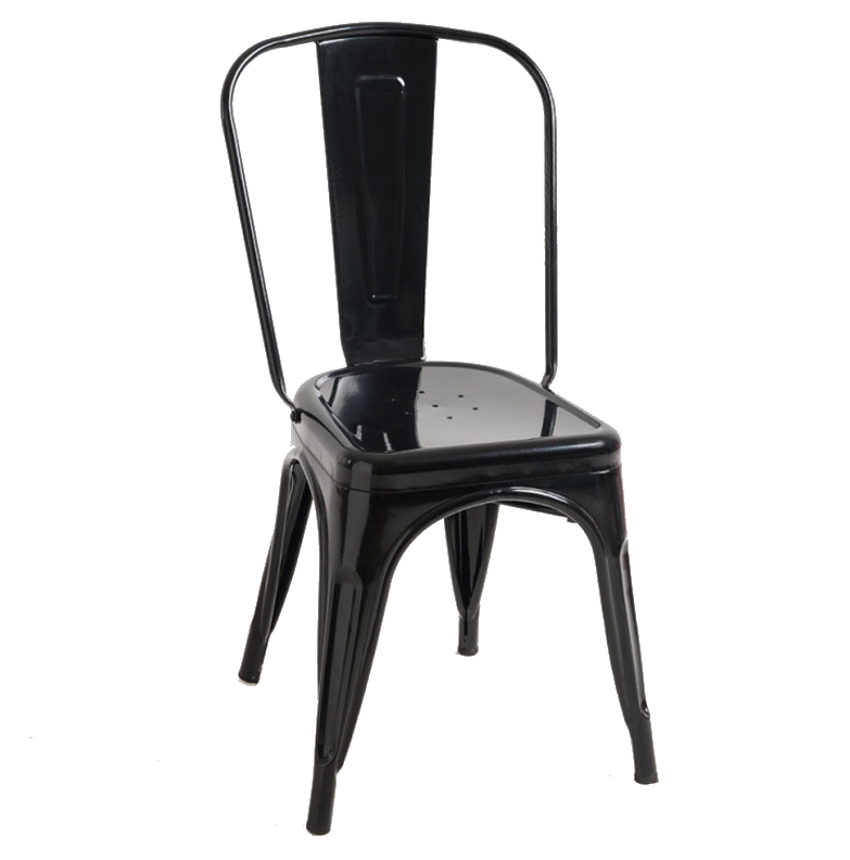 Silla Meyer Réplica en Acero Reforzado Lacado 48 x 45 x 86 cm 