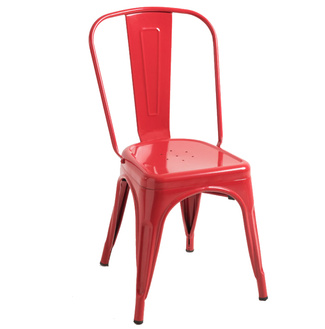 Silla Meyer Réplica en Acero Reforzado Lacado 48 x 45 x 86 cm 