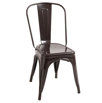 Silla Meyer Réplica en Acero Reforzado Lacado 48 x 45 x 86 cm 