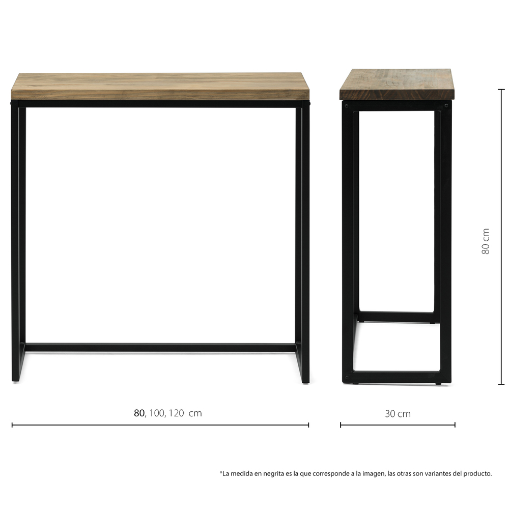 Recibidor Ecológico iCub Indutrial Big Wood