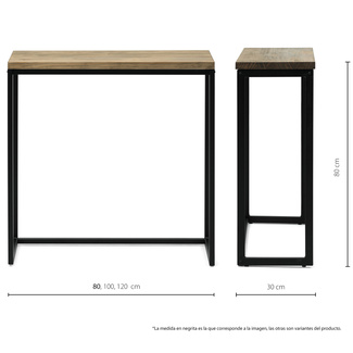 Recibidor Ecológico iCub Indutrial Big Wood