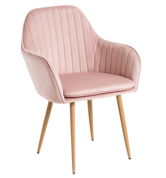 Silla Reby Asiento de Terciopelo 44 x 56 x 87 cm