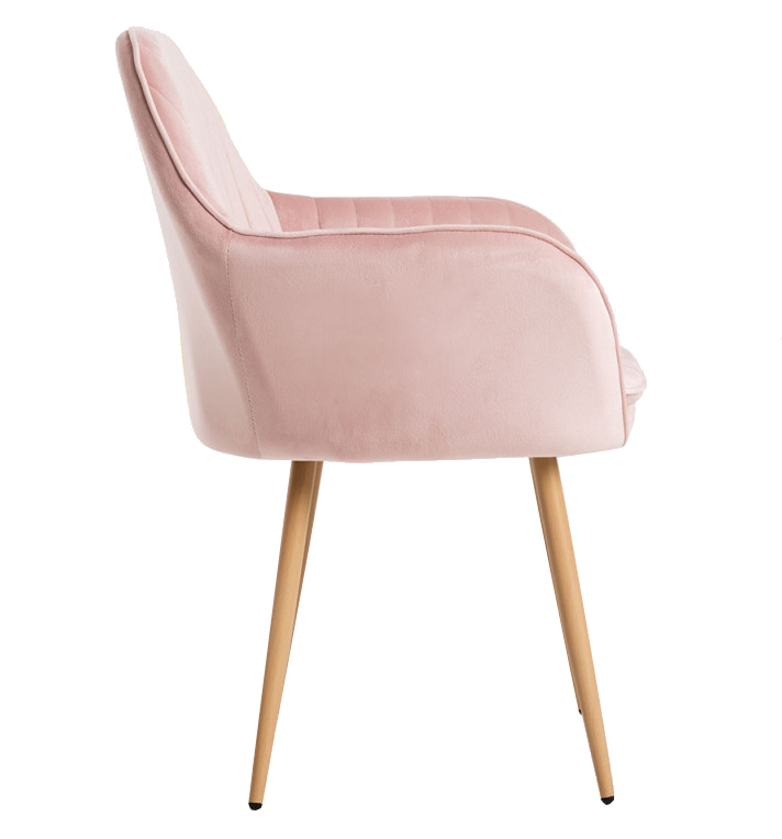 Silla Reby Asiento de Terciopelo 44 x 56 x 87 cm