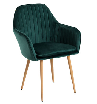 Silla Reby Asiento de Terciopelo 44 x 56 x 87 cm