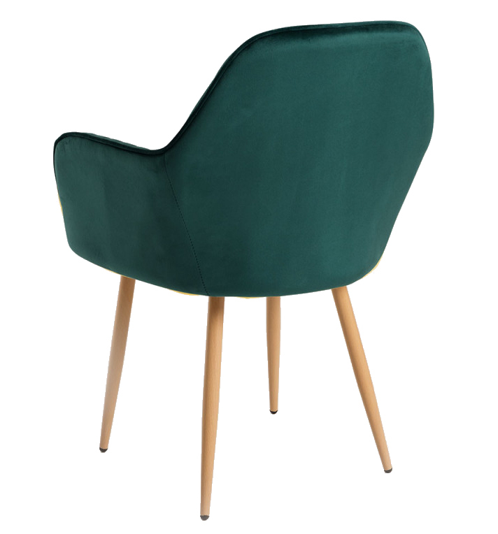 Silla Reby Asiento de Terciopelo 44 x 56 x 87 cm