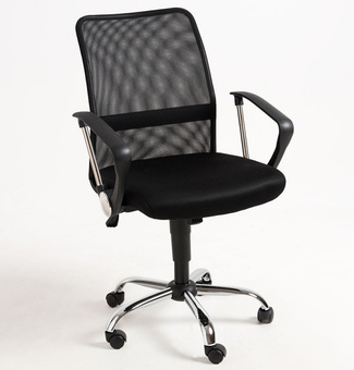 Silla de Oficina Kaira de Poliester Transpirable 57 x 57 x 103 cm