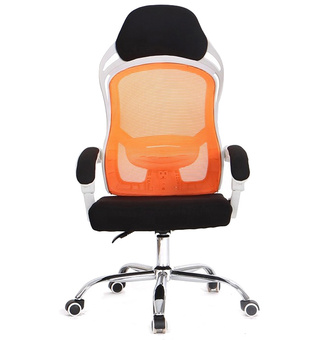 Sillón de Oficina Linz Blanco Respaldo Alto en Malla  
