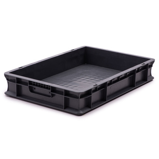 Caja de Plástica Norma Europa Sólida 40 x 60 x 10 cm