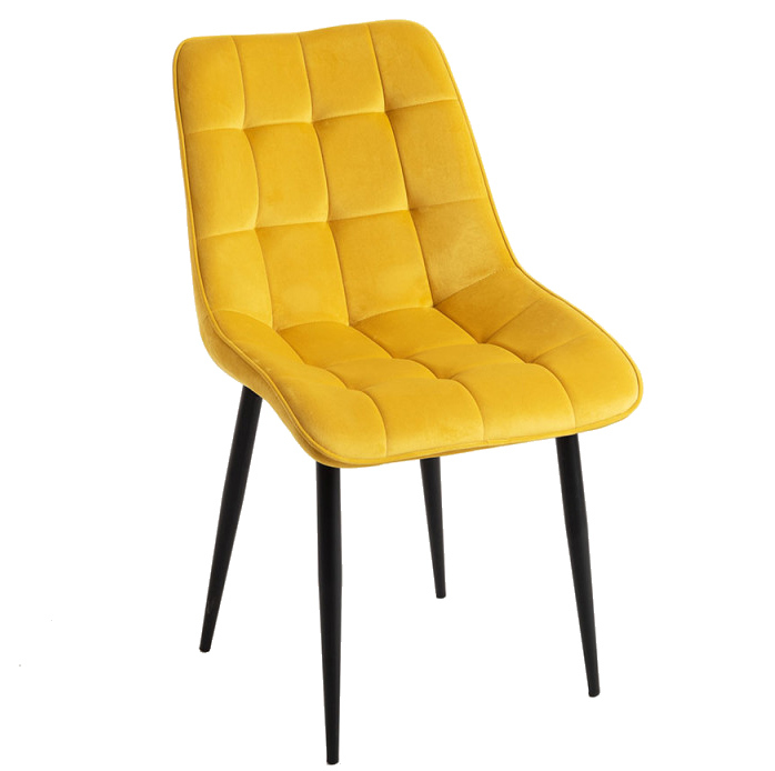 Silla Decar Tapizado de Terciopelo 45 x 50 x 93 cm