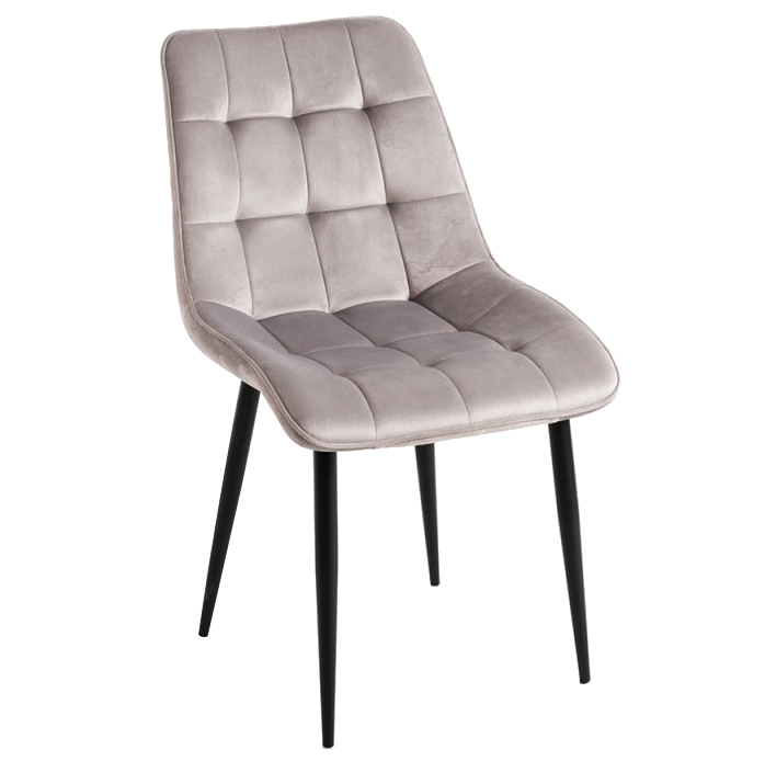 Silla Decar Tapizado de Terciopelo 45 x 50 x 93 cm