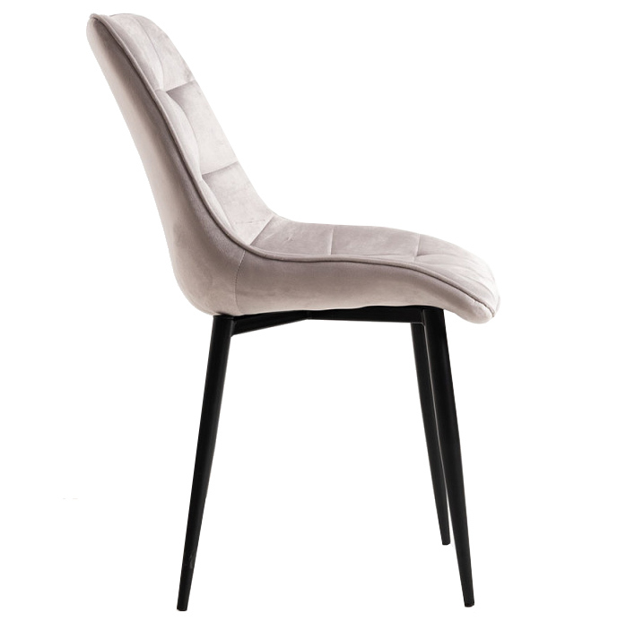 Silla Decar Tapizado de Terciopelo 45 x 50 x 93 cm