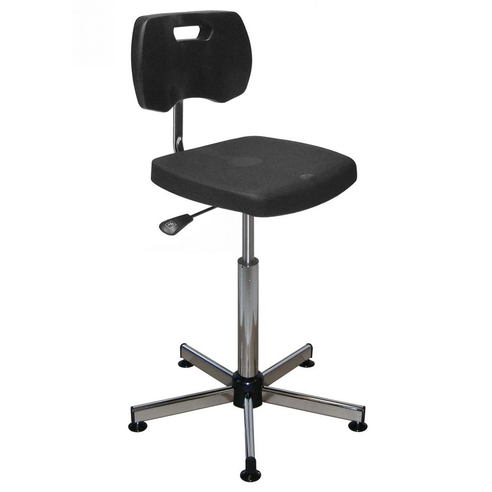 Silla Pie de Acero Cromado y Asiento de Espuma 7NG 35GHLP 00 905