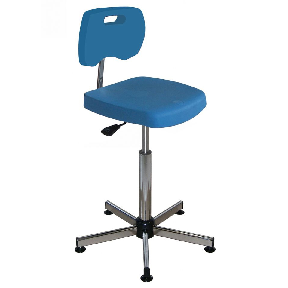 Silla Pie de Acero Cromado y Asiento de Espuma 7NG 35GHLP 00 905