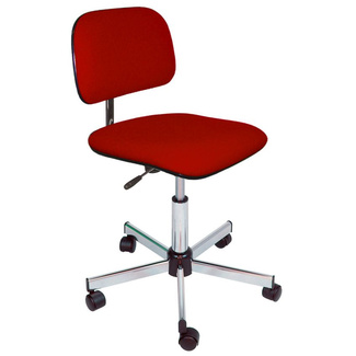 Silla Respaldo Articulado de Tejido y Pie de Acero 6NN 35GBLR 00 705