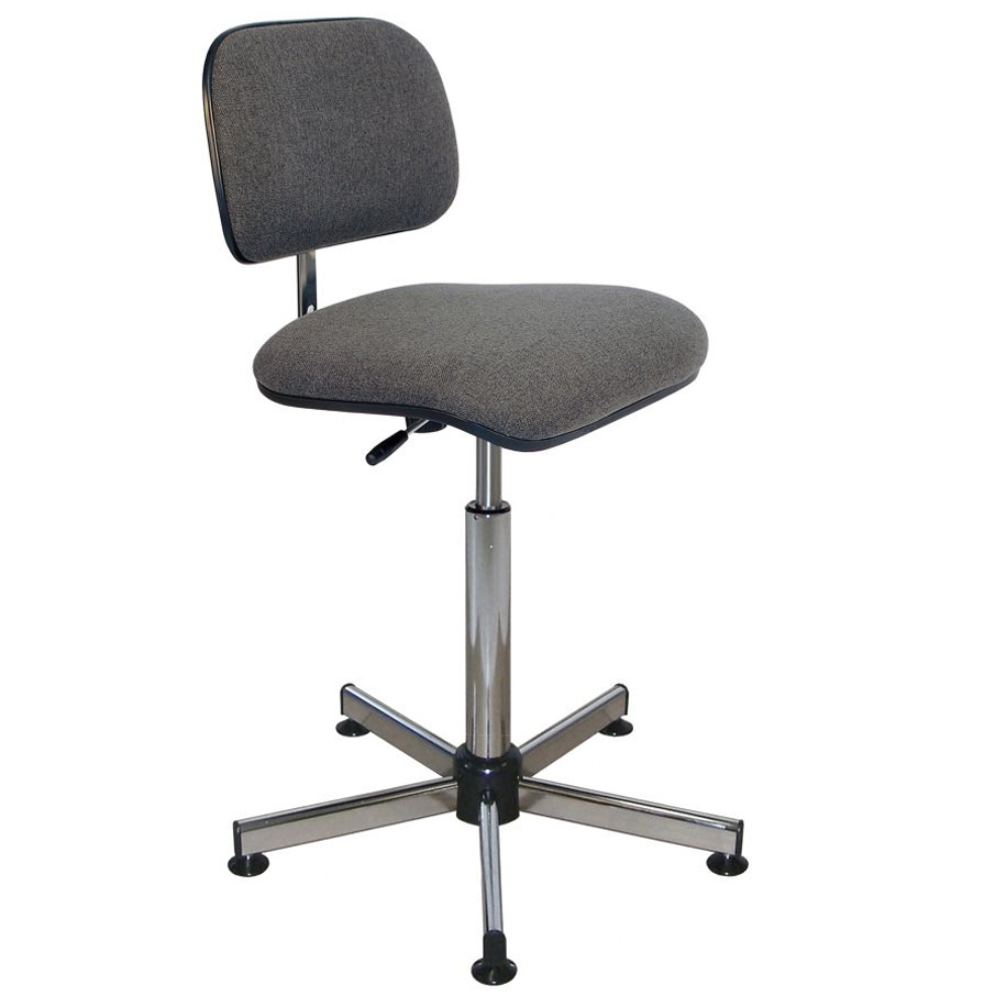 Silla 5 Patas con Patines y Asiento de Tejido 6NN 35GHLP 00 705