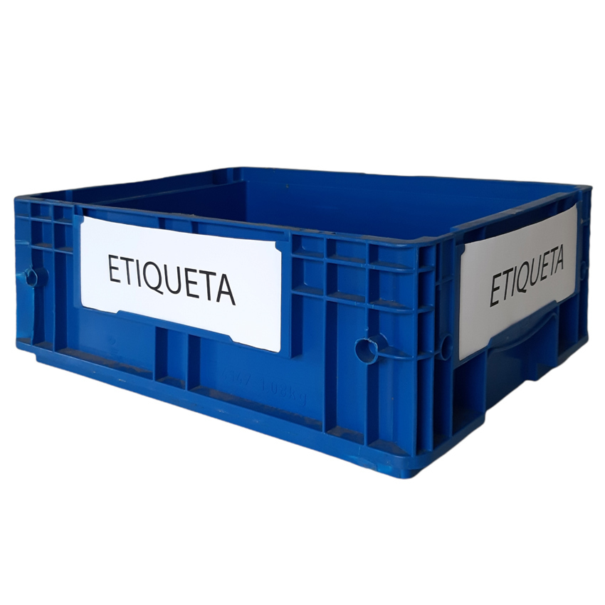 Caja de Plástico Cerrada Usada 30 x 40 x 15 cm RL-KLT VDA 4147