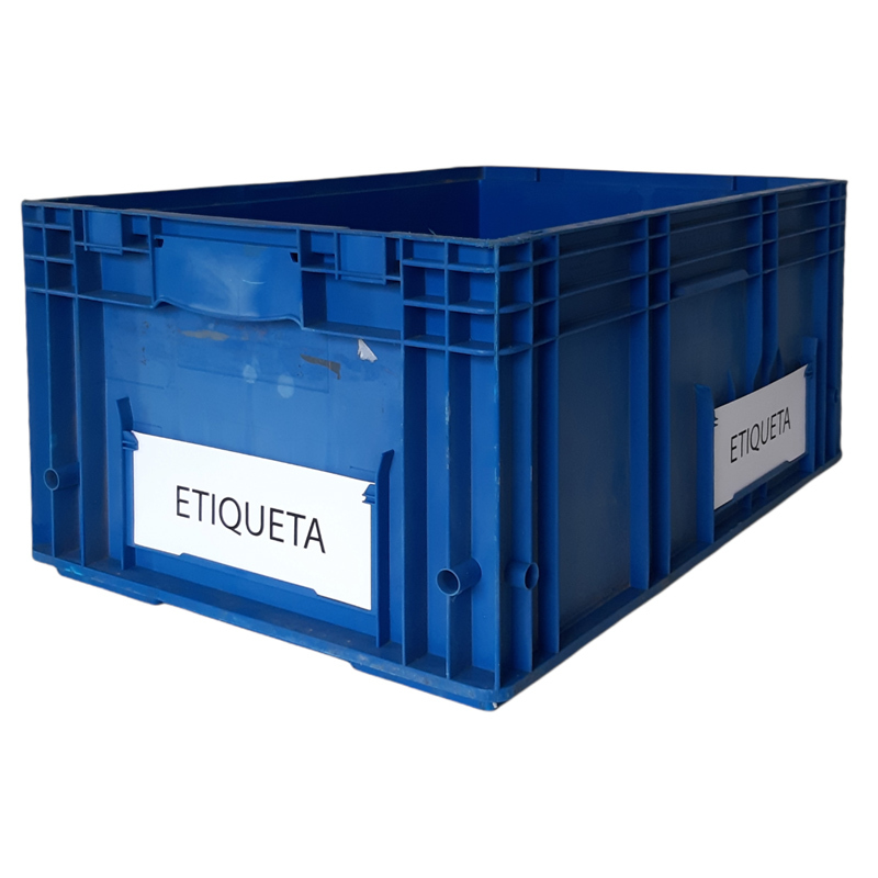 Caja de Plástico Cerrada Usada 60 x 40 x 28 cm RL-KLT VDA 6280