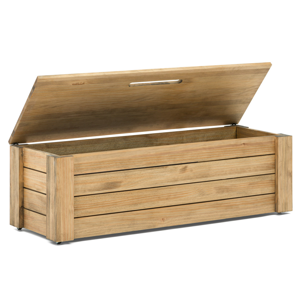Baúl Pie de Cama ECO con Tapa y Ruedas
