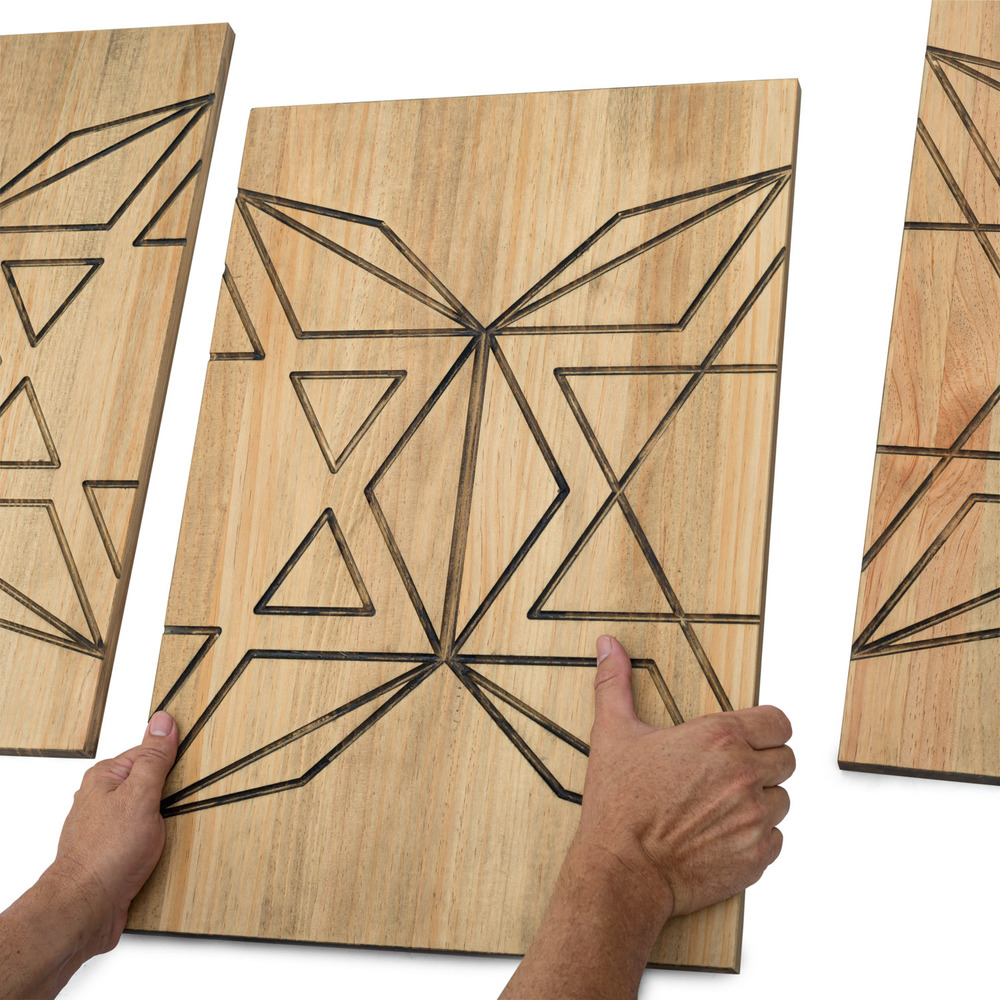 Cabecero Cama ECO 4 Partes Múltiples Geometrías