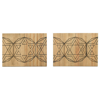 Cabecero Cama ECO 4 Partes Múltiples Geometrías