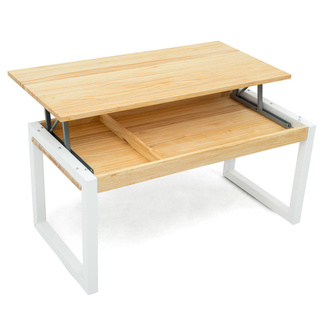 Mesa Elevable iCub Strong 18mm ECO Industrial Blanco Natural