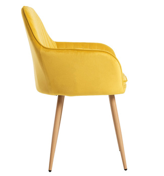 Silla Reby Asiento de Terciopelo 44 x 56 x 87 cm
