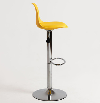 Taburete Tem Asiento de Polipiel 