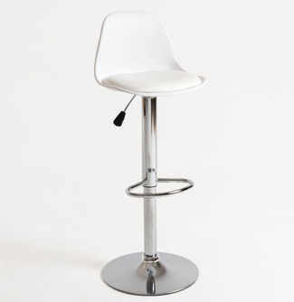 Taburete Tem Asiento de Polipiel 
