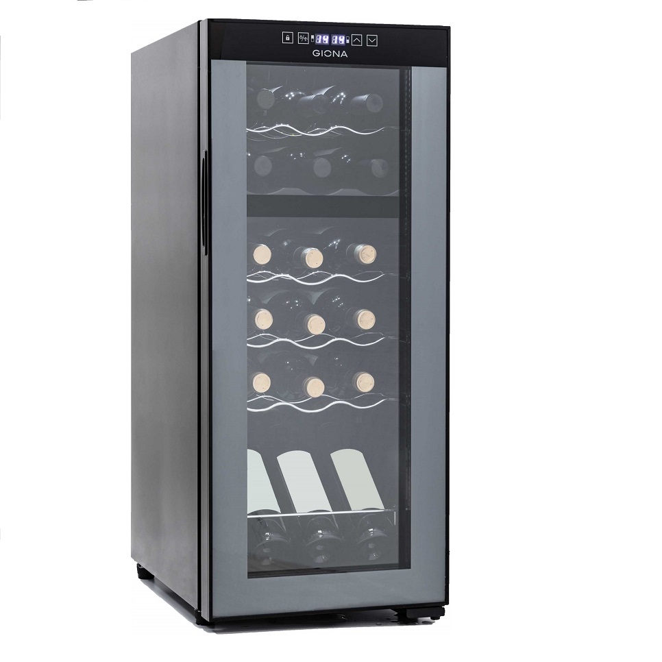 Vinoteca compresor doble temperatura CVG 18CF 2T