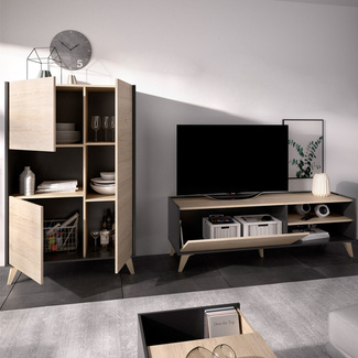Conjunto Salón de Televisión Ness 7 