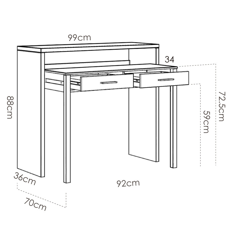 Consola Extensible Seven 