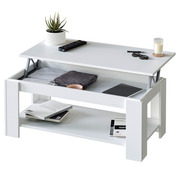 Mesa de Centro Flow Elevable Estante Inferior