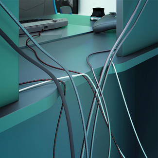 Mesa Ordenador Gamer Gris Antracita 