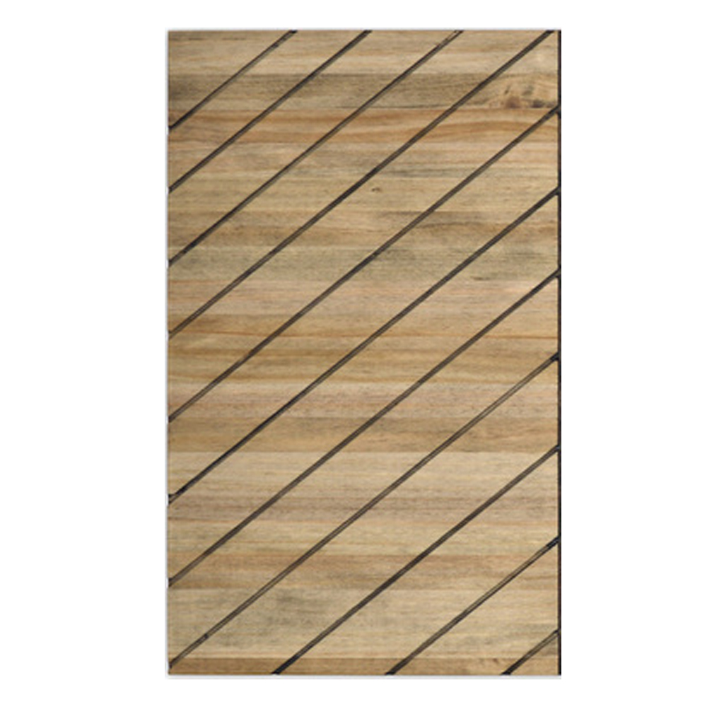Cabecero Matrimonio Formas Z Modular ECO Madera de Pino Acabado Vintage 