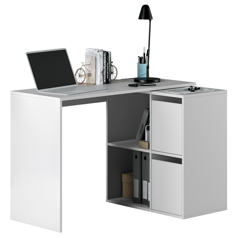 Mesa Escritorio Gio Multiposición Reversible 2 Puertas 