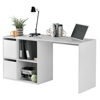 Mesa Escritorio Gio Multiposición Reversible 2 Puertas 