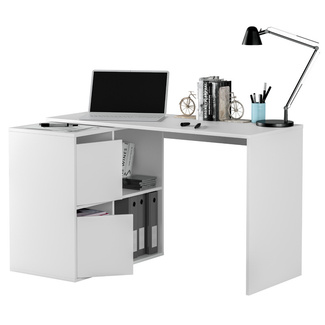 Mesa Escritorio Gio Multiposición Reversible 2 Puertas 