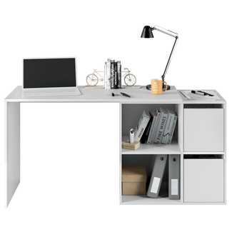 Mesa Escritorio Gio Multiposición Reversible 2 Puertas 
