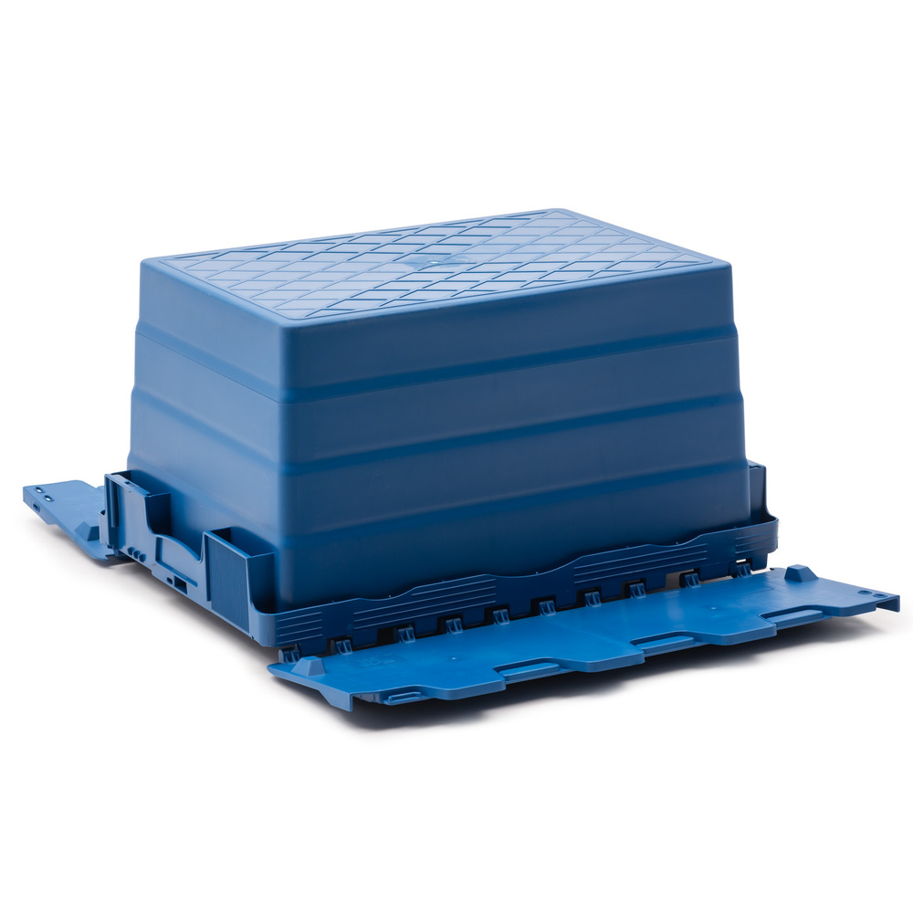 Caja de Plástico Integra Azul 40 x 60 x 32 cm Ref.SPKM 320