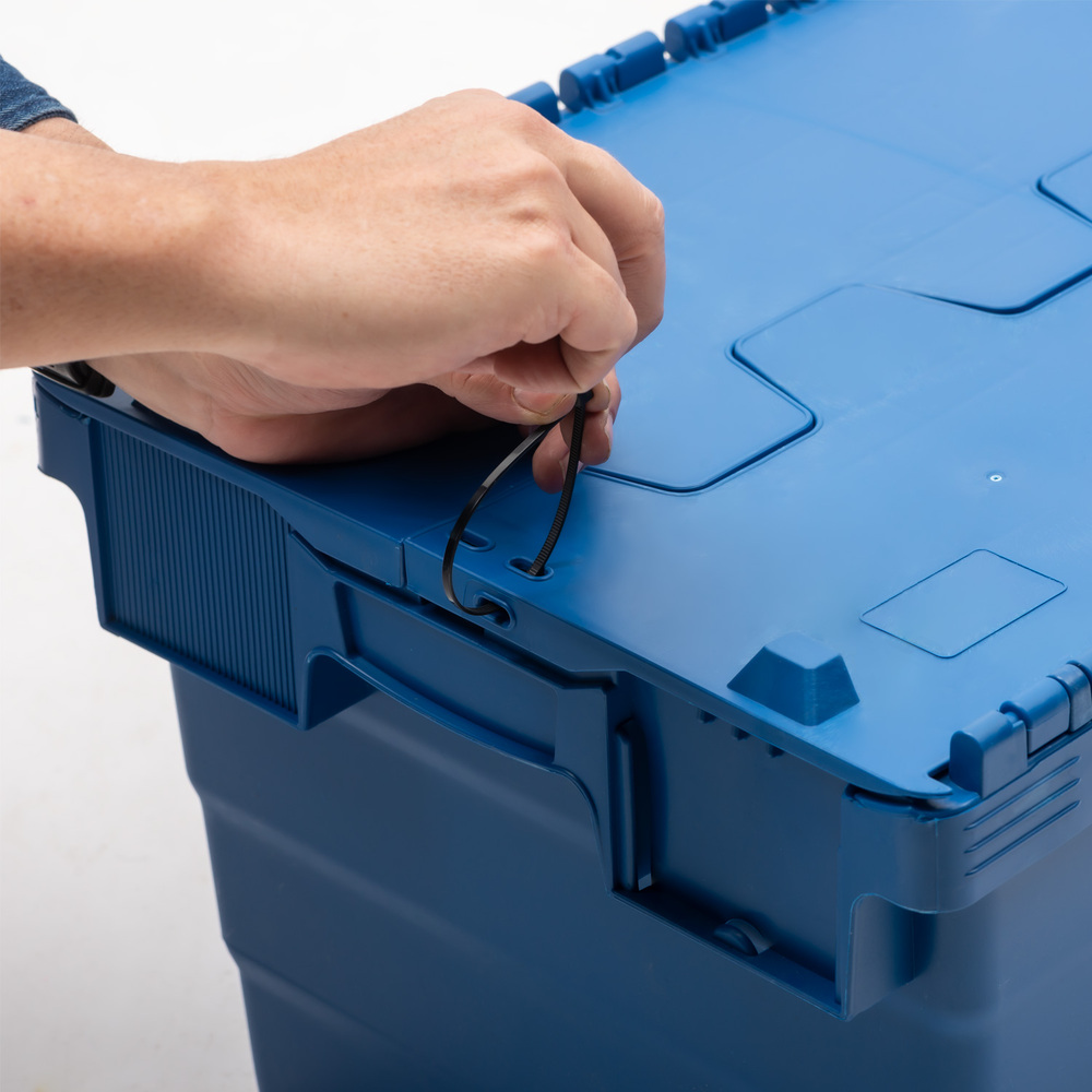 Caja de Plástico Integra Azul 40 x 60 x 32 cm Ref.SPKM 320
