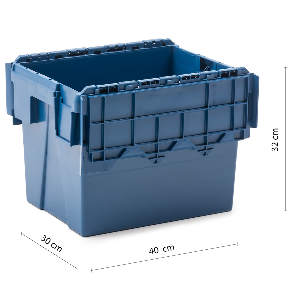 Caja de Plástico Integra 30 x 40 x 32 cm Ref.SPKM 4332 