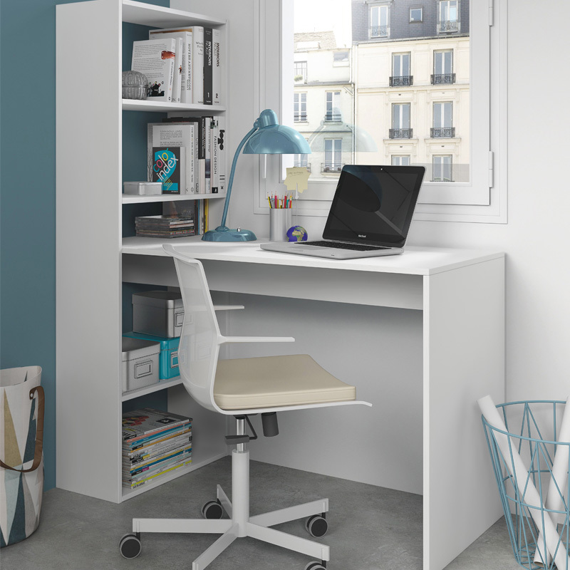 Mesa Escritorio Gio Plus con Estantería 