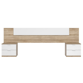 Cabezal Cama Noon Plus con 2 Mesitas 