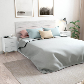 Cabezal Cama Dreams con 2 Mesitas de 3 Cajones