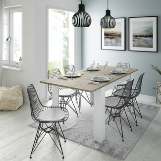 Mesa Comedor Extensible Practico 