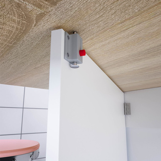 Mesa Cocina Fly Alas Abatibles Blanco Artik Roble Canadian
