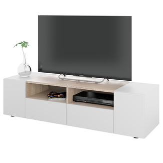 Mueble de Televisión Enzo 4 Puertas y 2 Huecos 