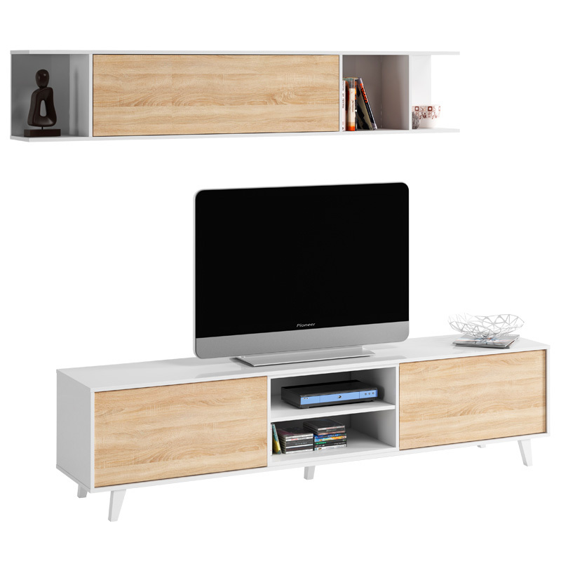 Mueble de Televisión Stylus Plus con Estante de Colgar