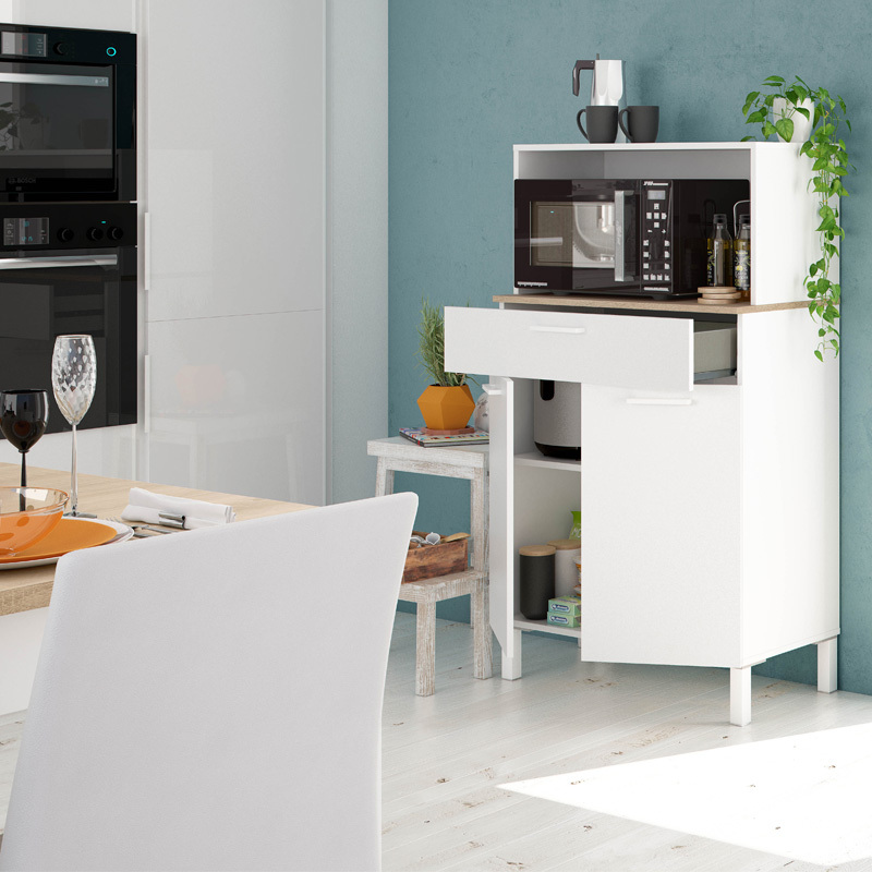 Mueble Auxiliar de Cocina Fast 2 Puertas 1 Cajón