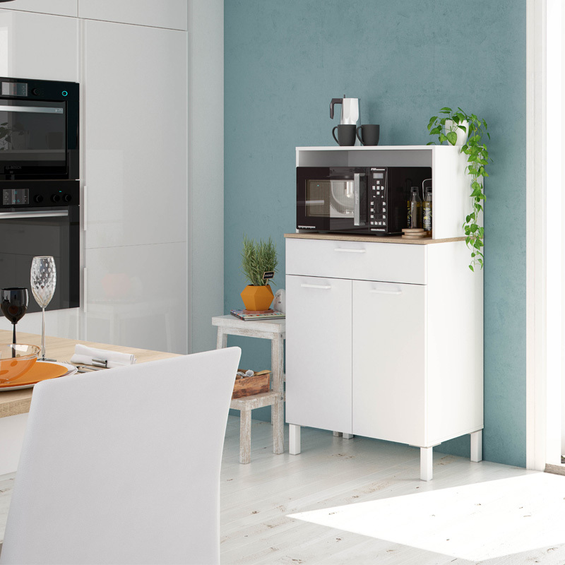 Mueble Auxiliar de Cocina Fast 2 Puertas 1 Cajón
